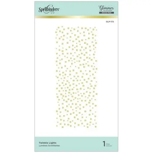 Spellbinders Glimmer Hot Foil Plate Lumières scintillantes
