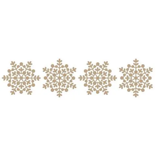 Spellbinders Glimmer Hot Foil Bordure Flocons