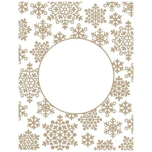 Spellbinders Glimmer Hot Foil Background Flocons