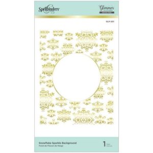 Spellbinders Glimmer Hot Foil Background Flocons