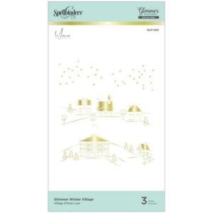 Spellbinders Glimmer Hot Foil Village hivernal