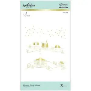 Spellbinders Glimmer Hot Foil Village hivernal