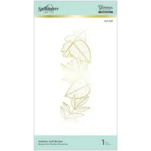 Spellbinders Glimmer Hot Foil Plate Feuilles d'Automne