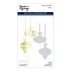 Spellbinders Glimmer Hot Foil Die & Plaque Ornements rétro