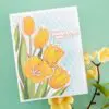 Spellbinders Glimmer Hot Foil Die & Plaque Tulipes