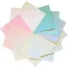 Memory Box Pad 6"X6" Pastel glitter