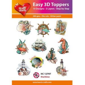 Hearty Crafts 3D toppers Maritime