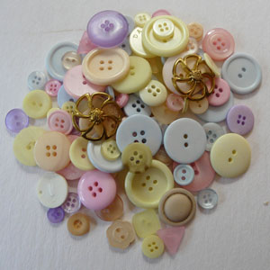 Pastel Boutons variés