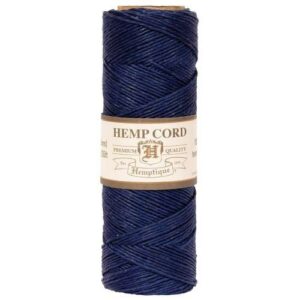 Hemptique Cordelette Bleu Marin