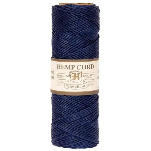 Hemptique Cordelette Bleu Marin