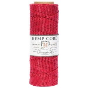 Hemptique Cordelette Rouge