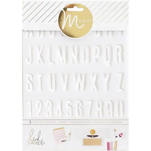 Minc Tracing Template Lettrage