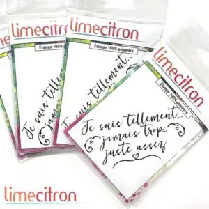 Limecitron Étampe Je suis tellement