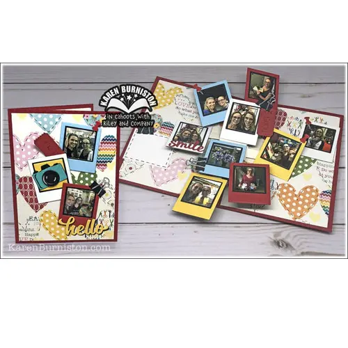 Karen Burniston Dies Photo Collage Pop-Up