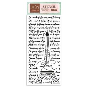 Stamperia Stencil Oh La La - Tour Eiffel