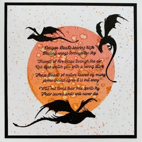 Lavinia Étampe Dragon Mideela petit
