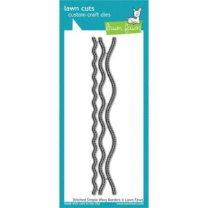 Lawn Fawn Matrice de découpe Bordure Vagues simples