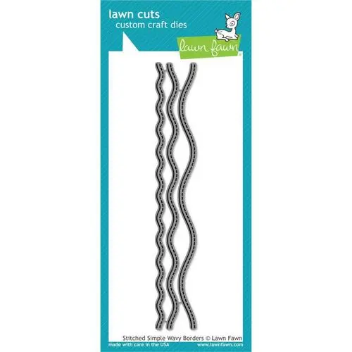 Lawn Fawn Matrice de découpe Bordure Vagues simples