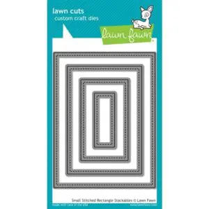 Lawn Fawn Matrice de découpe Small Stitched Rectangles