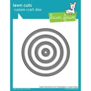 Lawn Fawn Matrice de découpe Small Stitched Cercles