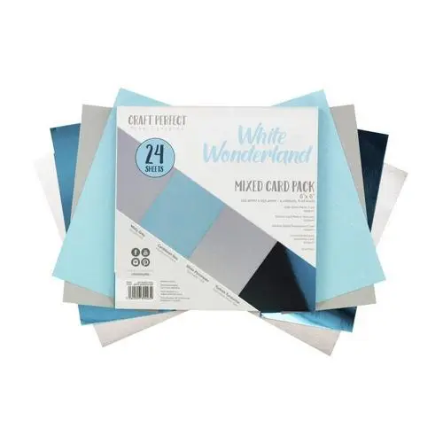 Craft Perfect Pad 6"X6" Pays des merveilles blanc