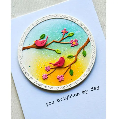 Memory Box die Cercle Oiseaux