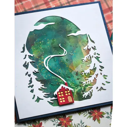 Memory Box die Cabine Snowglobe