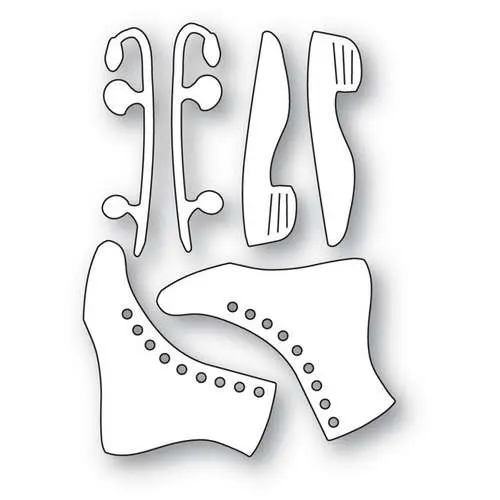 Memory Box die Paire de Patins classiques