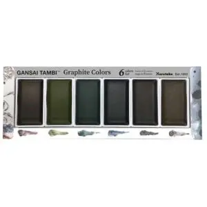 Kuretake Gansai Tambi Peinture Aquarelle Graphite