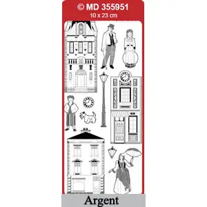 Peel Off Maison Argent
