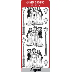 Peel Off Chanteur Argent