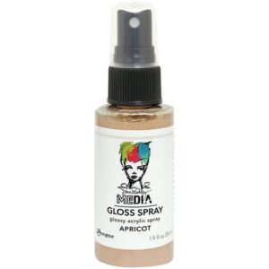 Dina Wakley Media Gloss Spray Apricot