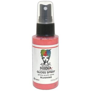 Dina Wakley Media Gloss Spray Blushing