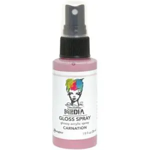 Dina Wakley Media Gloss Spray Carnation