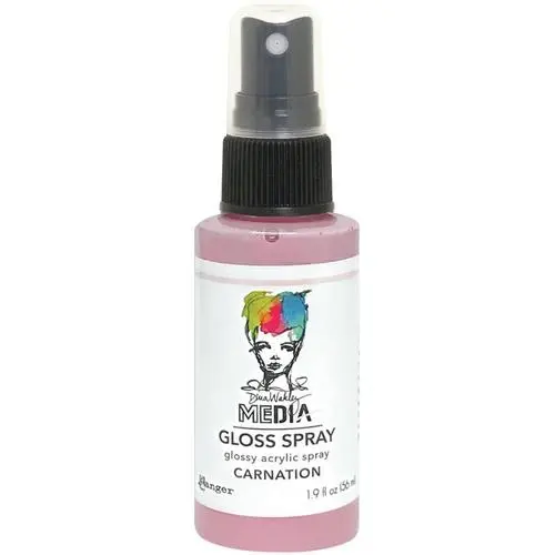 Dina Wakley Media Gloss Spray Carnation