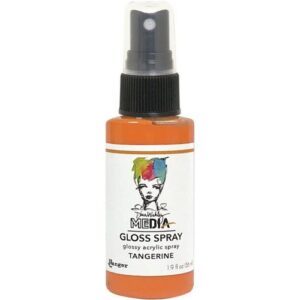 Dina Wakley Media Gloss Spray Tangerine