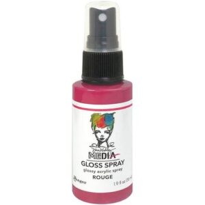 Dina Wakley Media Gloss Spray Rouge