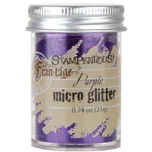 Stampendous Micro Glitter Purple