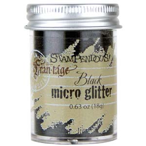 Stampendous Micro Glitter Noir