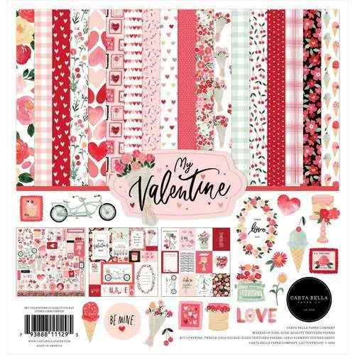 Carta Bella Ensemble 12" x 12" Ma Valentine