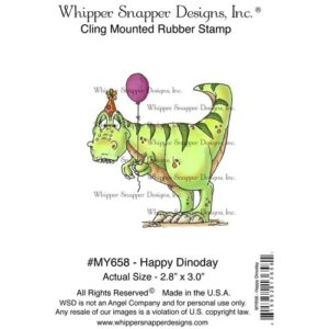 Whipper Snapper Étampe Happy Dinoday