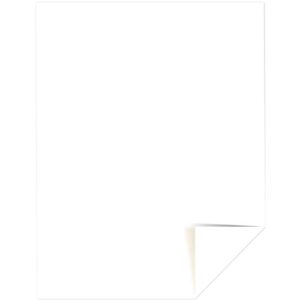 Neenah Cardstock 110 lb Smooth Blanc solaire 8.5"X11"