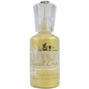 Crystal Drops Metallic Bright Gold