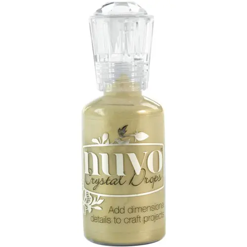 Crystal Drops Pale Gold