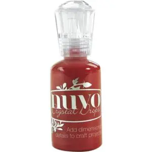 Crystal Drops Autumn Red