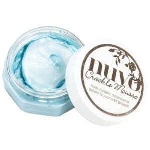 Nuvo Crackle Mousse Celestial Blue