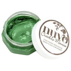 Nuvo Crackle Mousse Chameleon Green