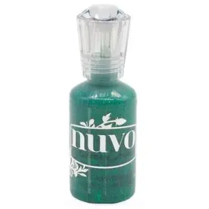 Glitter Drops Grotto Green