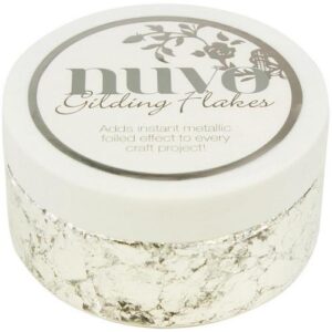 Nuvo Gilding Flakes Argent