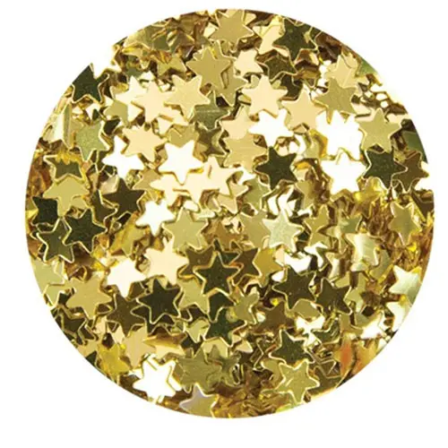 Nuvo Confetti Étoiles d'or